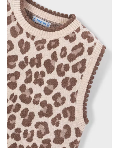 Chaleco tricot 6j 4329 mayoral niÑa