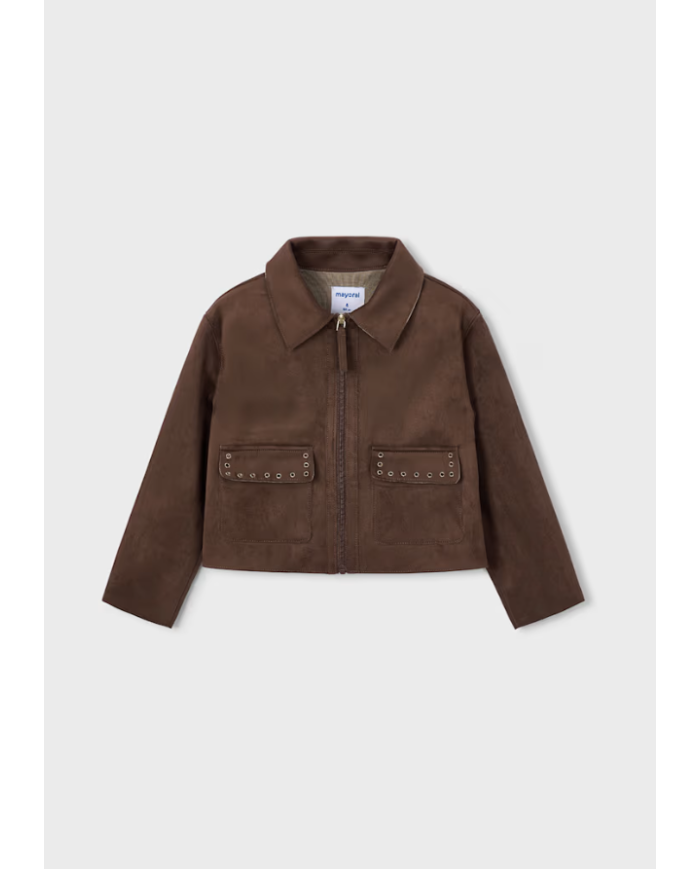 Chaqueta antelina 6d 4409 mayoral niÑa