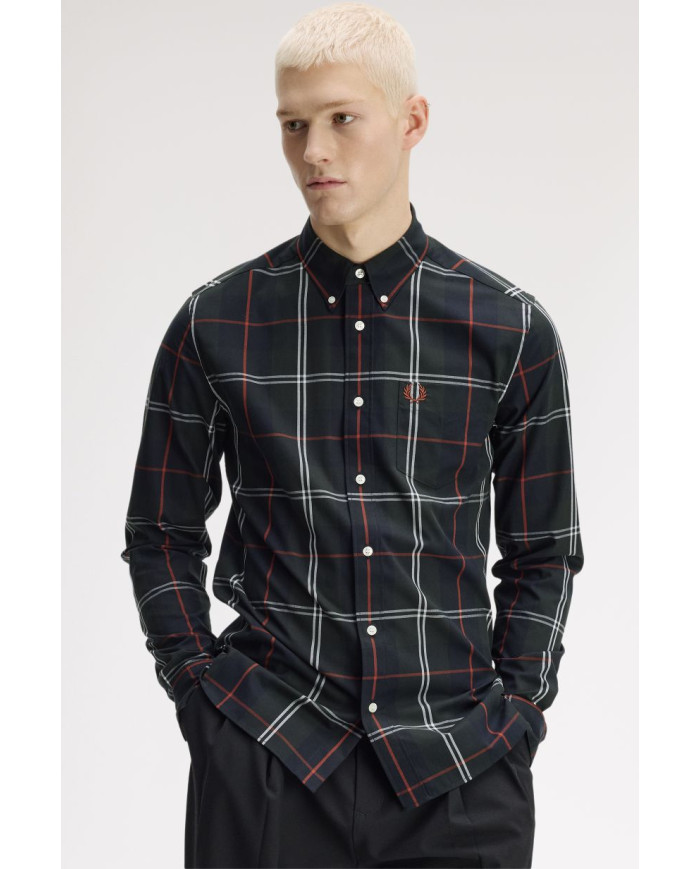 Camisa m3456 fred perry hombre