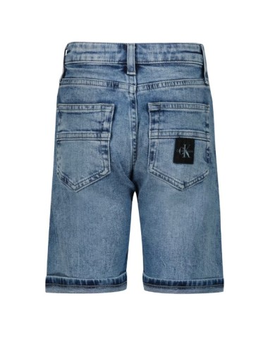 Bermuda vaquera ib0ib01604 calvin klein niño Bermuda vaquera ib0ib01604 calvin klein niño