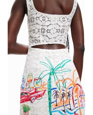 Vestido mojito 23swvw36 desigual mujer Vestido mojito 23swvw36 desigual mujer