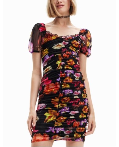 Vestido sala-lacroix 23swvk80 desigual mujer Vestido sala-lacroix 23swvk80 desigual mujer