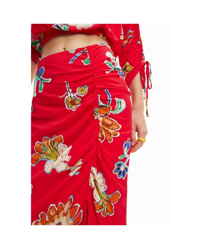 Falda crimea 23swfw22 desigual mujer