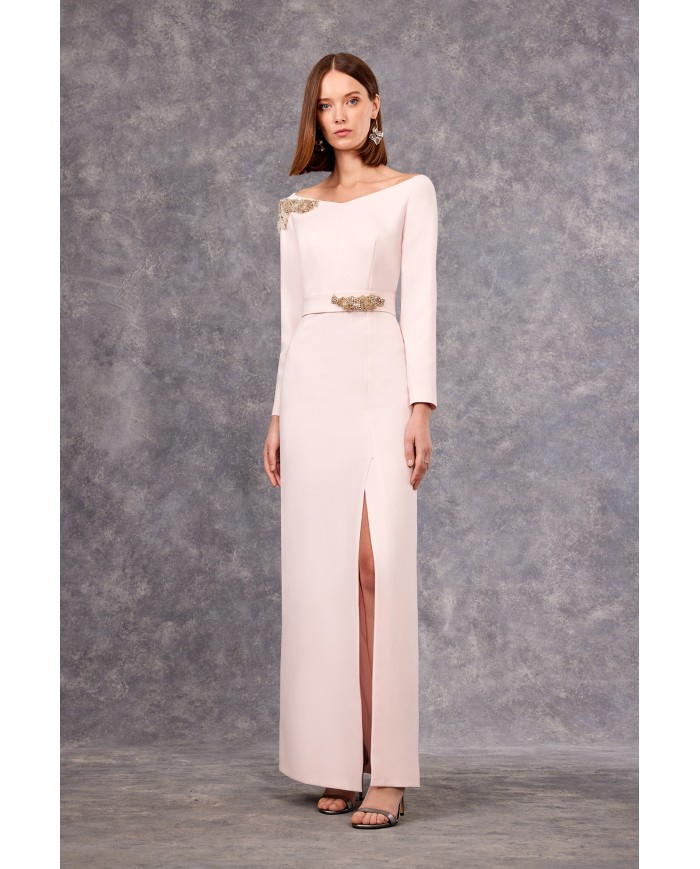 Vestido largo 99538 carla ruiz mujer