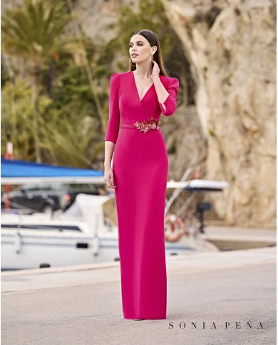 Vestido largo 31230007 sonia peña mujer Vestido largo 31230007 sonia peña mujer