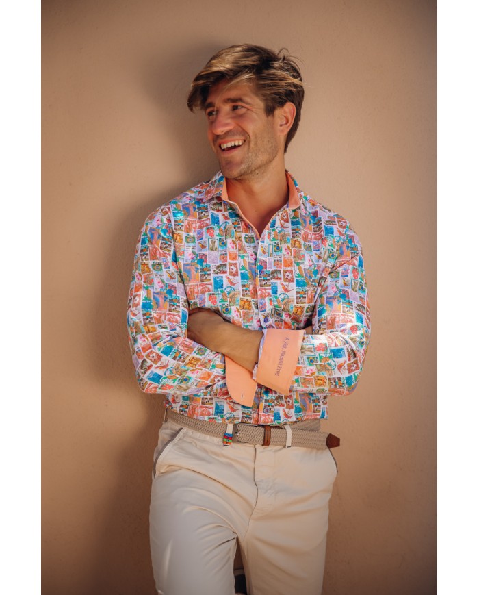 Camisa 26.02-camisa a fish named fred hombre