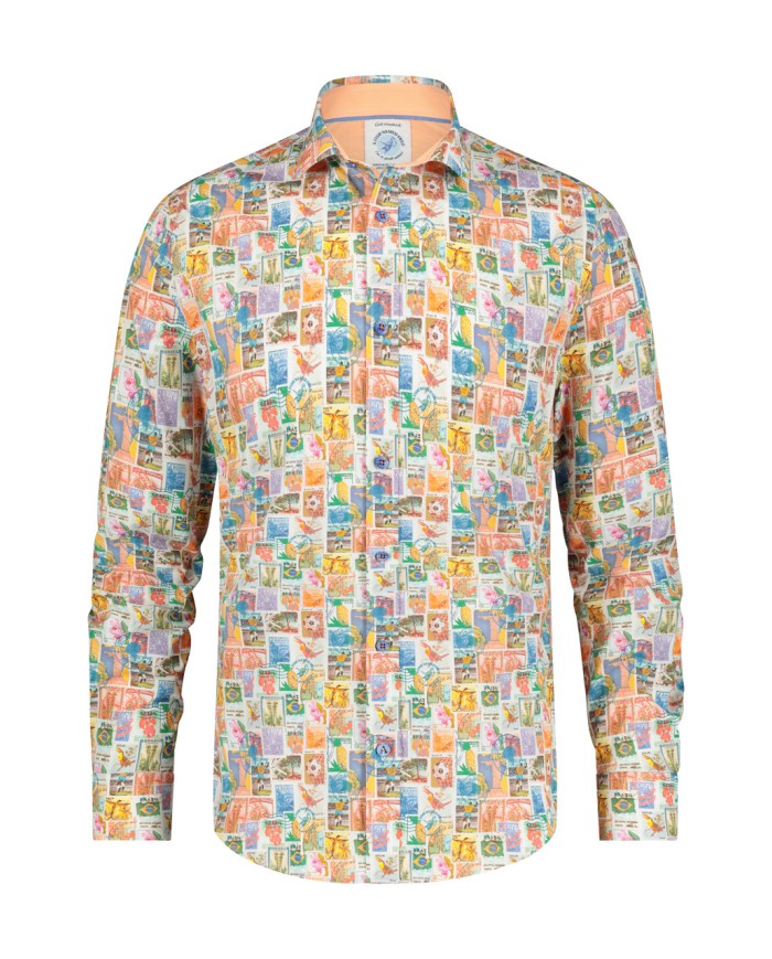 Camisa 26.02-camisa a fish named fred hombre