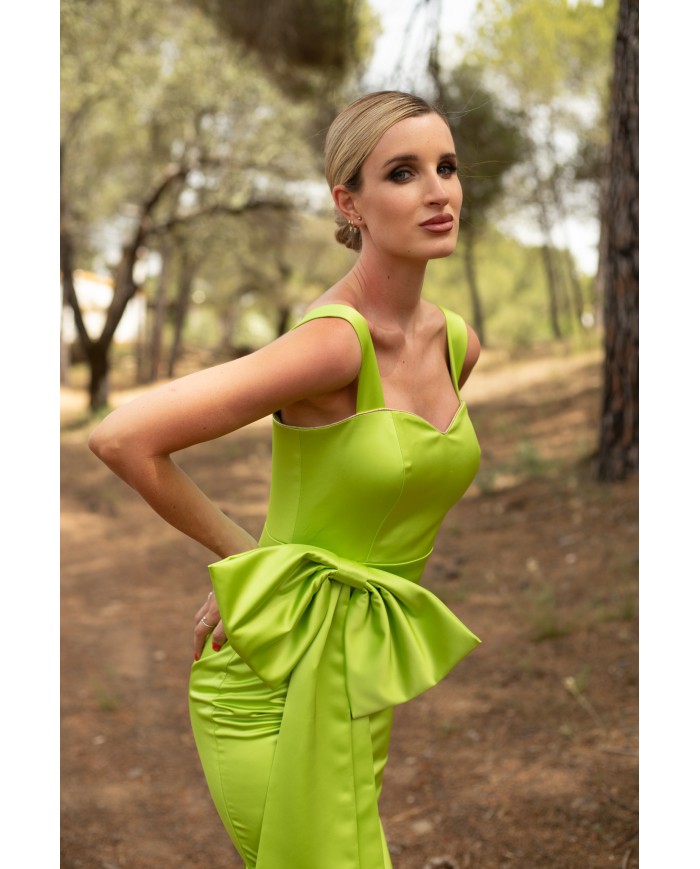 Vestido midi ava magnolia mujer