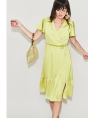 Vestido liso 8919-231 merletti mujer