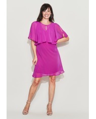 Vestido gasa liso 8911-231 merletti mujer Vestido gasa liso 8911-231 merletti mujer