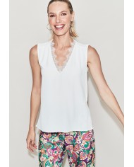 Top lencero 3904-231 merletti mujer