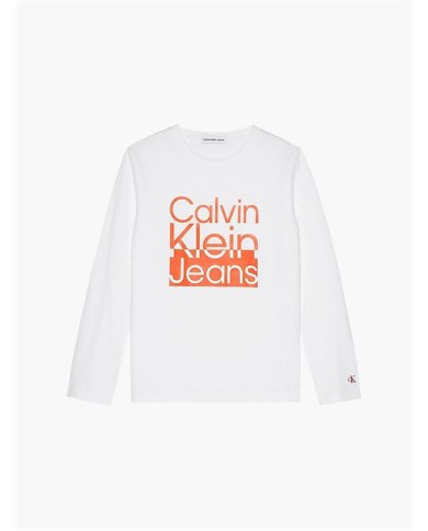 Camiseta m/l ib0ib01451 calvin klein niño Camiseta m/l ib0ib01451 calvin klein niño