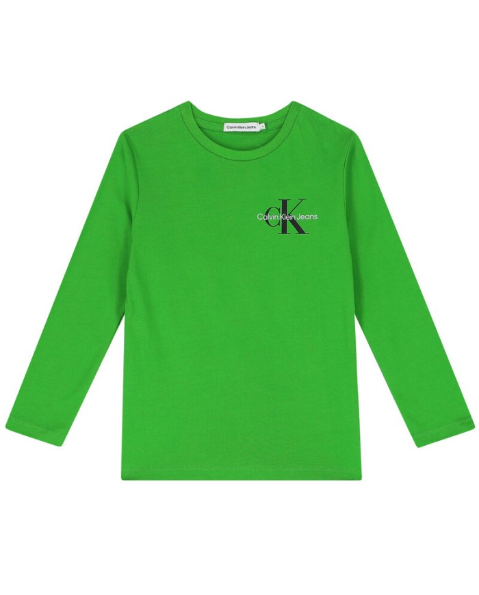 Camiseta m/l ib0ib01457 calvin klein niño