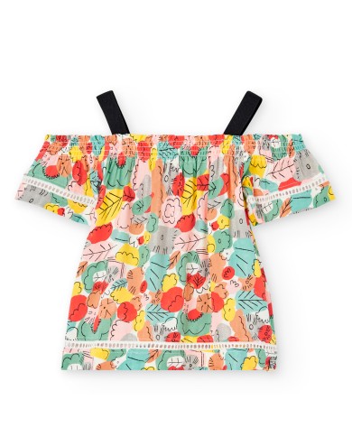 Blusa 416012 boboli niña Blusa 416012 boboli niña