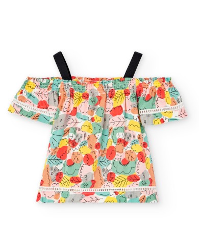Blusa 416012 boboli niña Blusa 416012 boboli niña