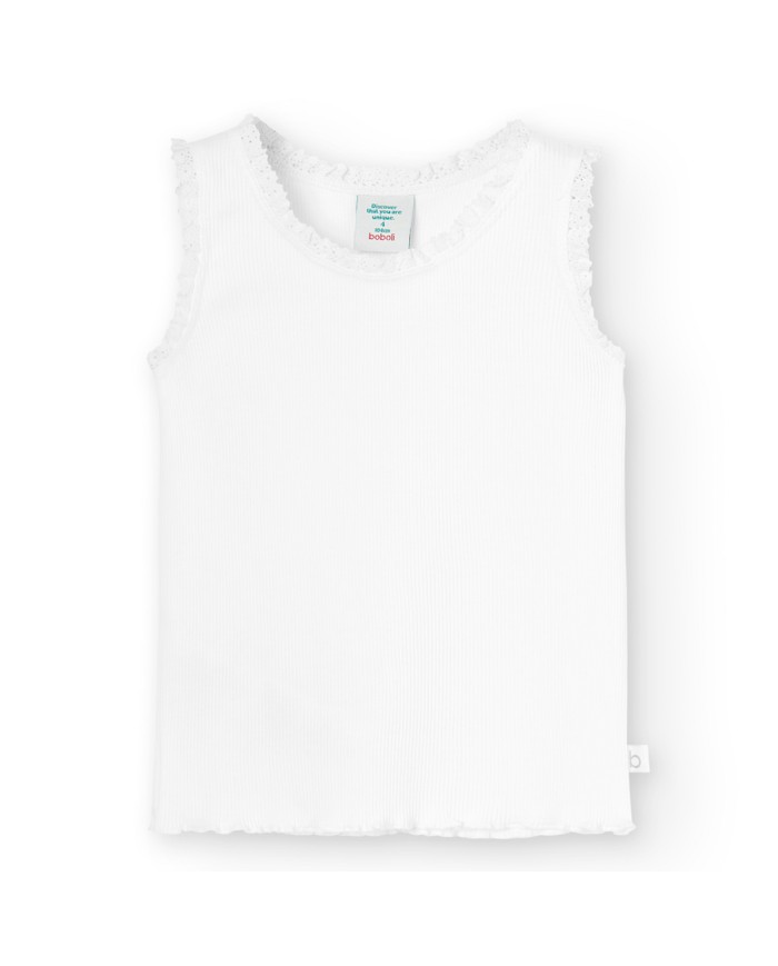 Camiseta punto canale 496010 boboli niña