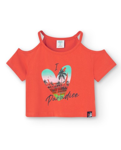 Camiseta paradise 436014 boboli niña Camiseta paradise 436014 boboli niña