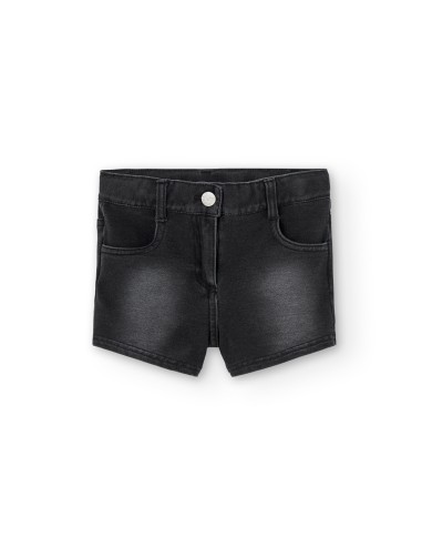 Short felpa denim 490081 boboli niña Short felpa denim 490081 boboli niña