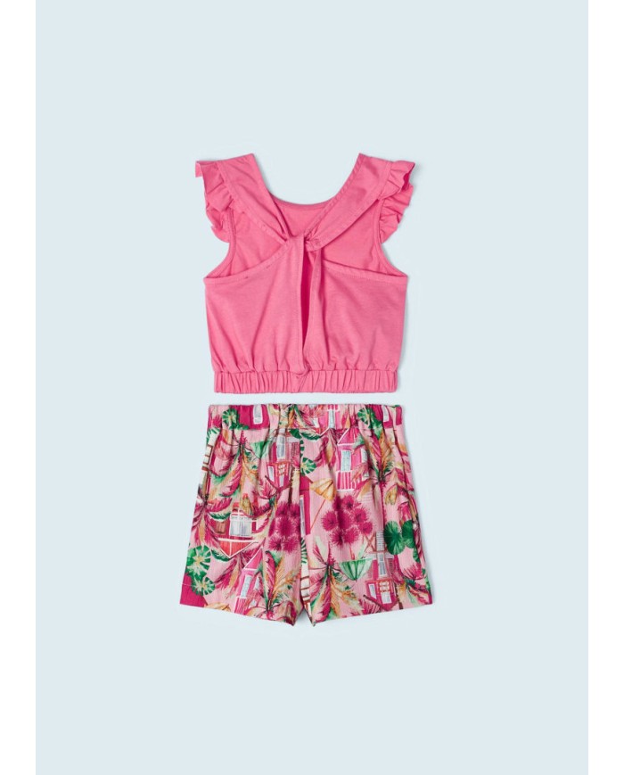 Conj. short 6k 3214 mayoral niña