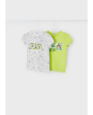 Set 2 Camiseta 6h 3067 mayoral niña