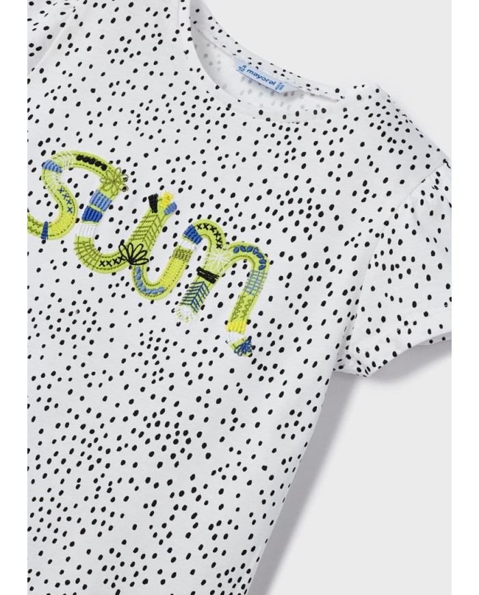 Set 2 Camiseta 6h 3067 mayoral niña