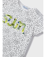 Set 2 Camiseta 6h 3067 mayoral niña