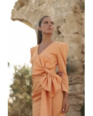 Vestido midi alysa magnolia mujer