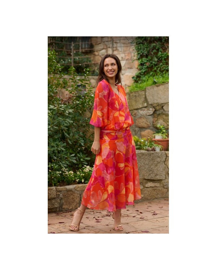 Vestido gasa lmvcarmen lamusa mujer