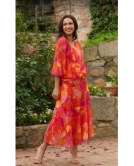 Vestido gasa lmvcarmen lamusa mujer