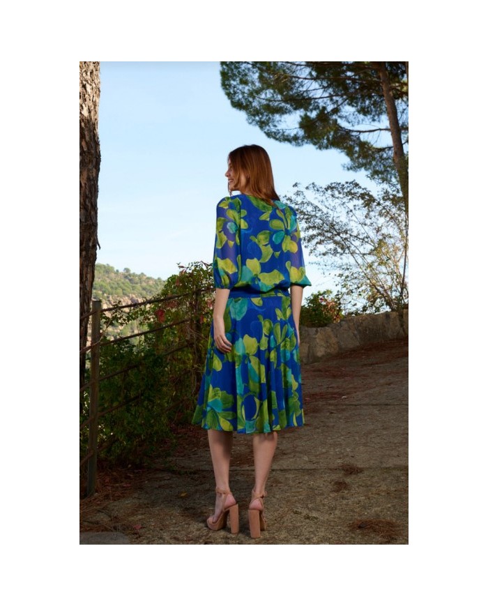 Vestido gasa lmvcarmen lamusa mujer