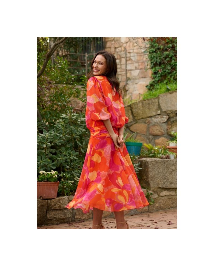 Vestido gasa lmvcarmen lamusa mujer