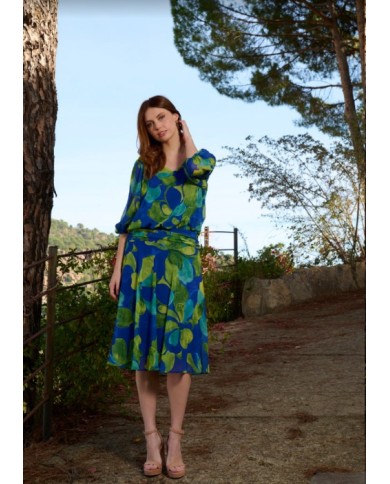 Vestido gasa lmvcarmen lamusa mujer Vestido gasa lmvcarmen lamusa mujer