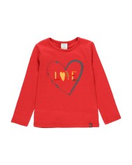 Camiseta ¨corazon¨435024-5121 boboli niña