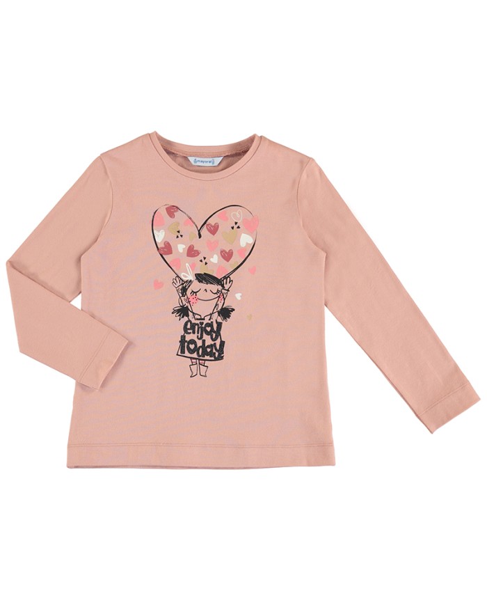 Camiseta m/l 6n 4034 mayoral niña Camiseta m/l 6n 4034 mayoral niña