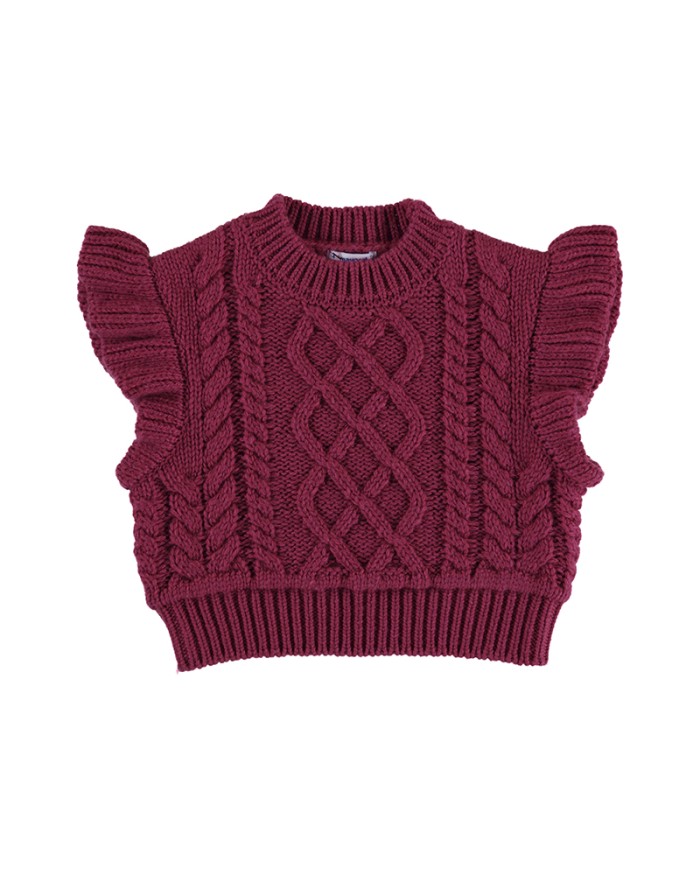 Chaleco tricot 6d 4313 mayoral niña Chaleco tricot 6d 4313 mayoral niña