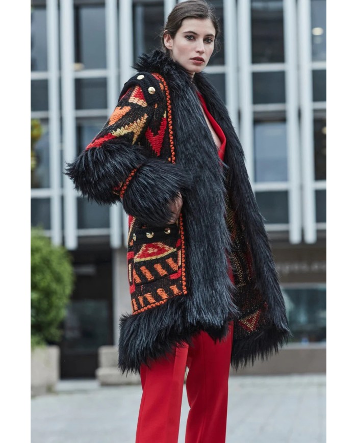 Abrigo mohair alpaca 2114 the extreme collection