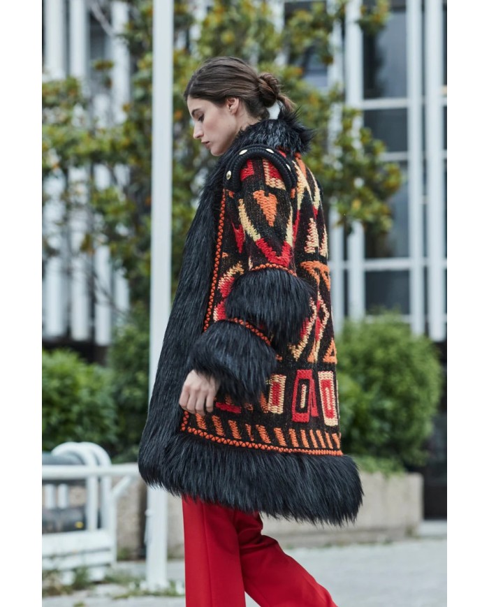 Abrigo mohair alpaca 2114 the extreme collection