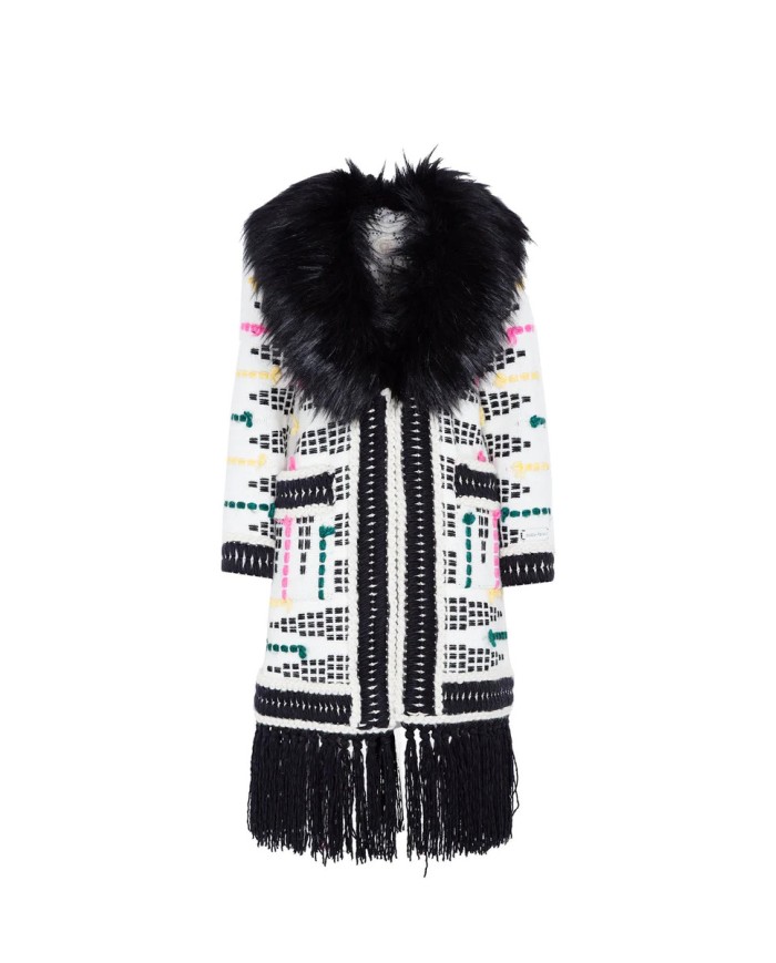 Abrigo largo mohair 2112 the extreme collection