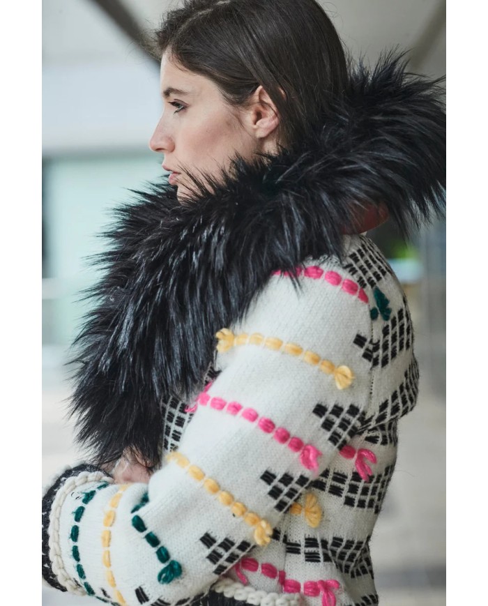 Abrigo largo mohair 2112 the extreme collection