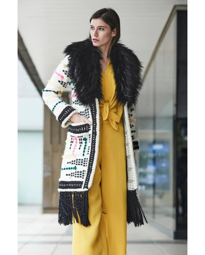 Abrigo largo mohair 2112 the extreme collection