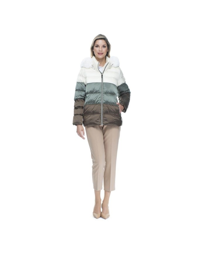 Parka 40016 vesta rever mujer