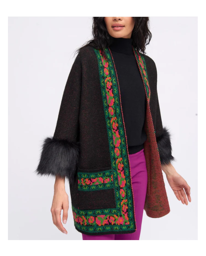 Abrigo punto irem tinta mujer Abrigo punto irem tinta mujer