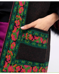 Abrigo punto irem tinta mujer Abrigo punto irem tinta mujer