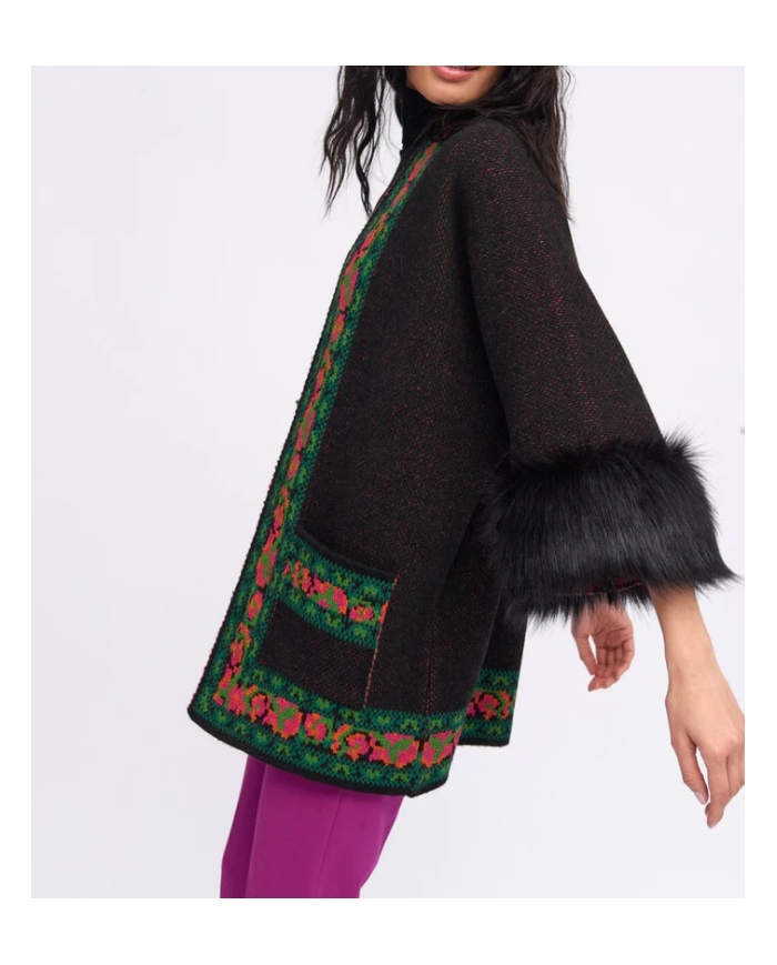 Abrigo punto irem tinta mujer Abrigo punto irem tinta mujer