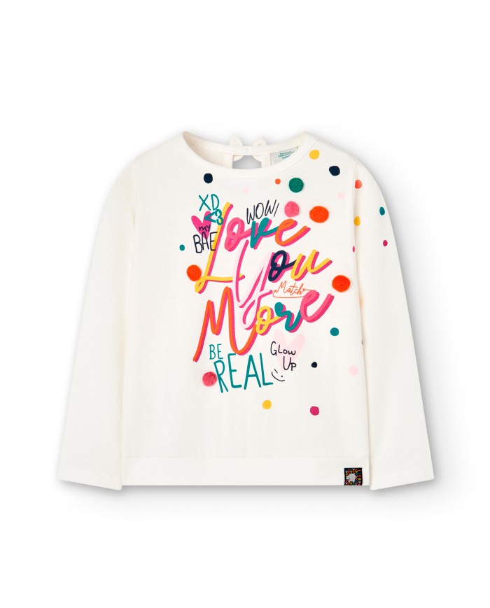 Camiseta punto 427159 boboli niÑa