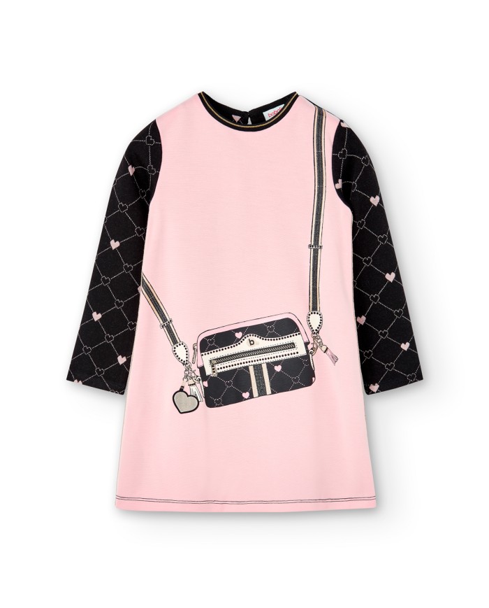 Vestido punto 727602 boboli niÑa