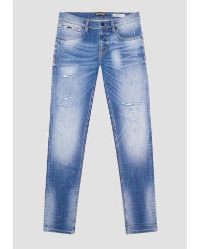 Vaquero mmdt00265 fa750363 morato hombre Vaquero mmdt00265 fa750363 morato hombre