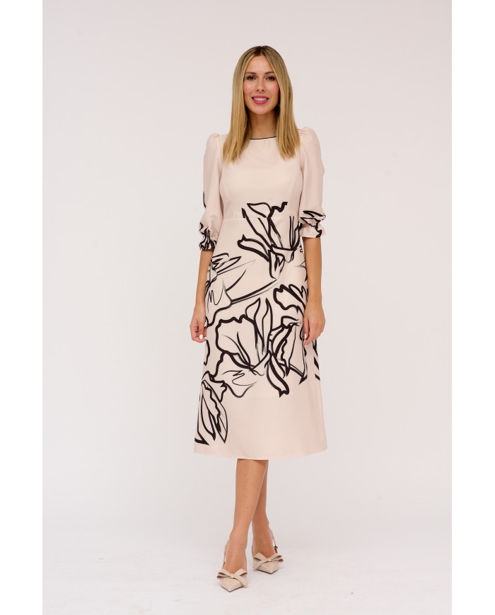 Vestido v-30501 k-kou mujer