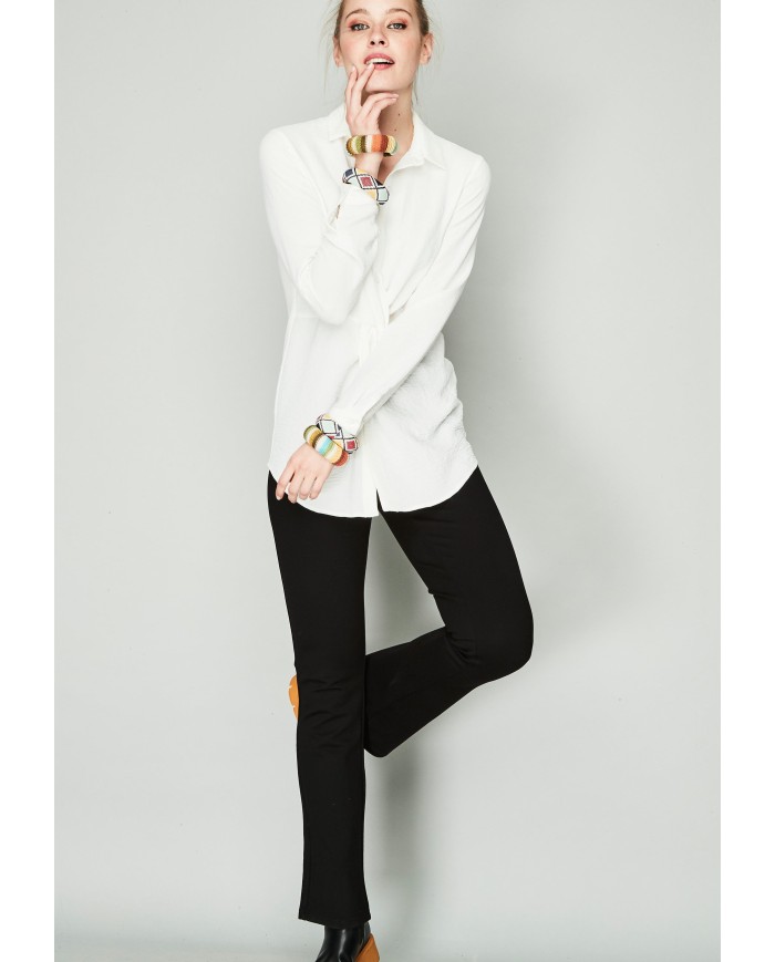 Camisa 3019-232 nudo merletti mujer