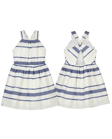 Vestido rayas 8f 6954 mayoral niÑa Vestido rayas 8f 6954 mayoral niÑa
